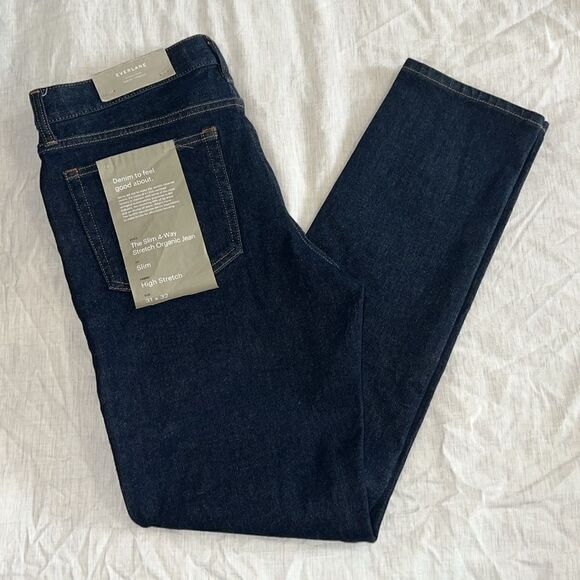 Everlane Men's The Slim 4 Way Stretch Organic Jeans - Picture 11 of 11